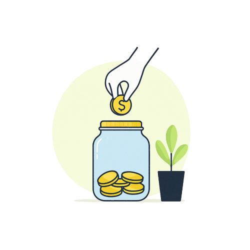 Save money feature icon